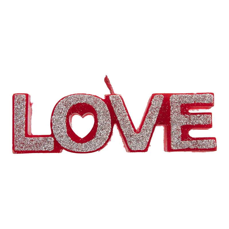 شمع مدل LOVE کد 040