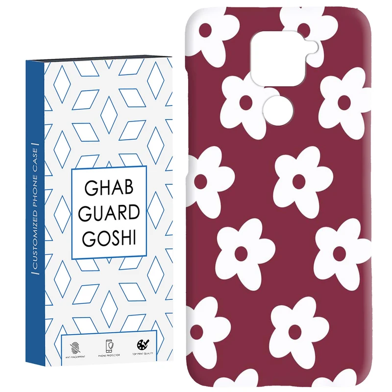 کاور قاب گارد گوشی طرح گل کد Dimo-830 مناسب برای گوشی موبایل شیائومی Redmi Note 9 