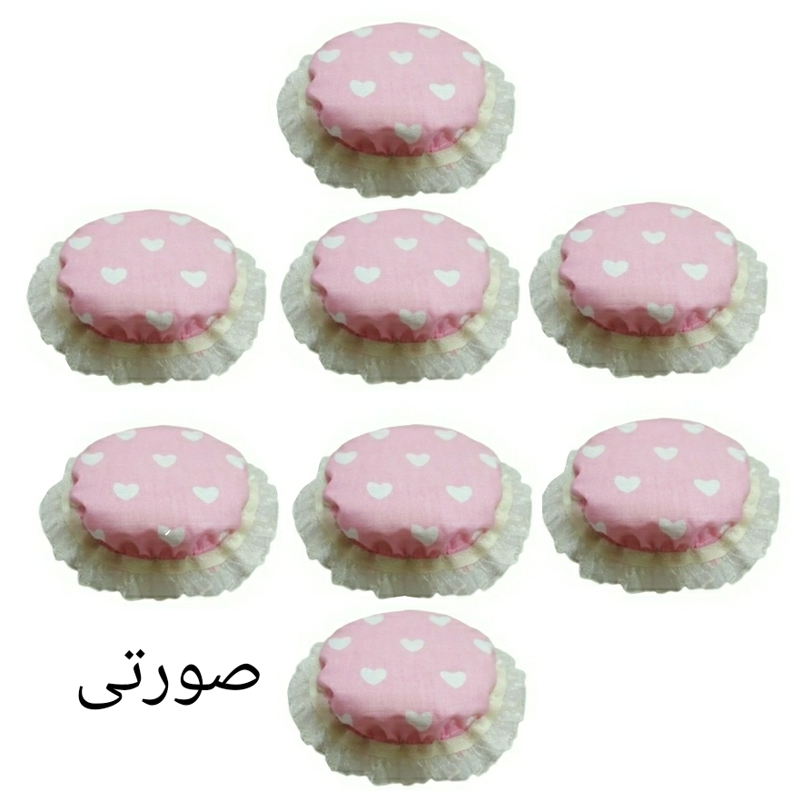 دستگیره یخچال و دستگیره اجاق گاز مدل قلبی کد 200 بسته 10 عددی
