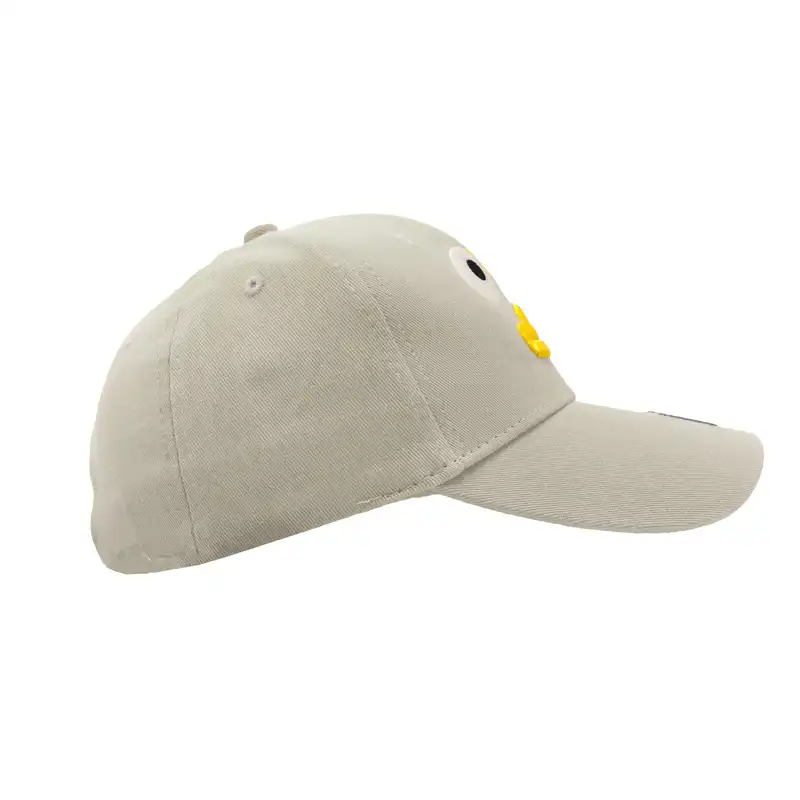 کلاه کپ بچگانه مدل IM OK رنگ کرم