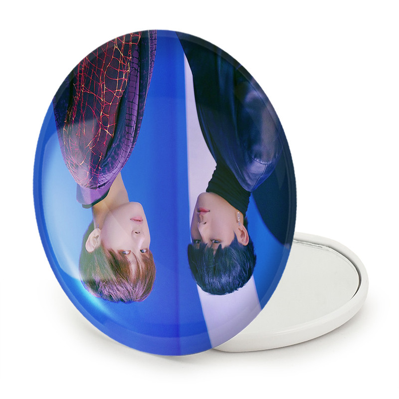 آینه جیبی خندالو طرح گروه مانستا اکس Monsta X مدل تاشو کد 21200