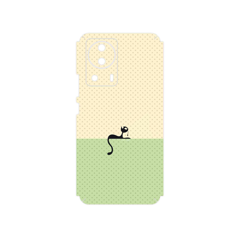برچسب پوششی ماهوت مدل Minimal Internet Cat Icon مناسب برای گوشی موبایل شیائومی 13 Lite