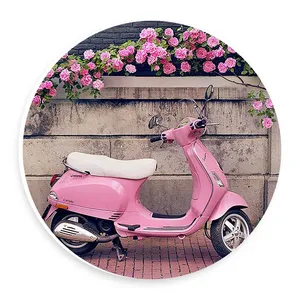 دیوارکوب طرح باغچه گل و موتور مدل wtb226