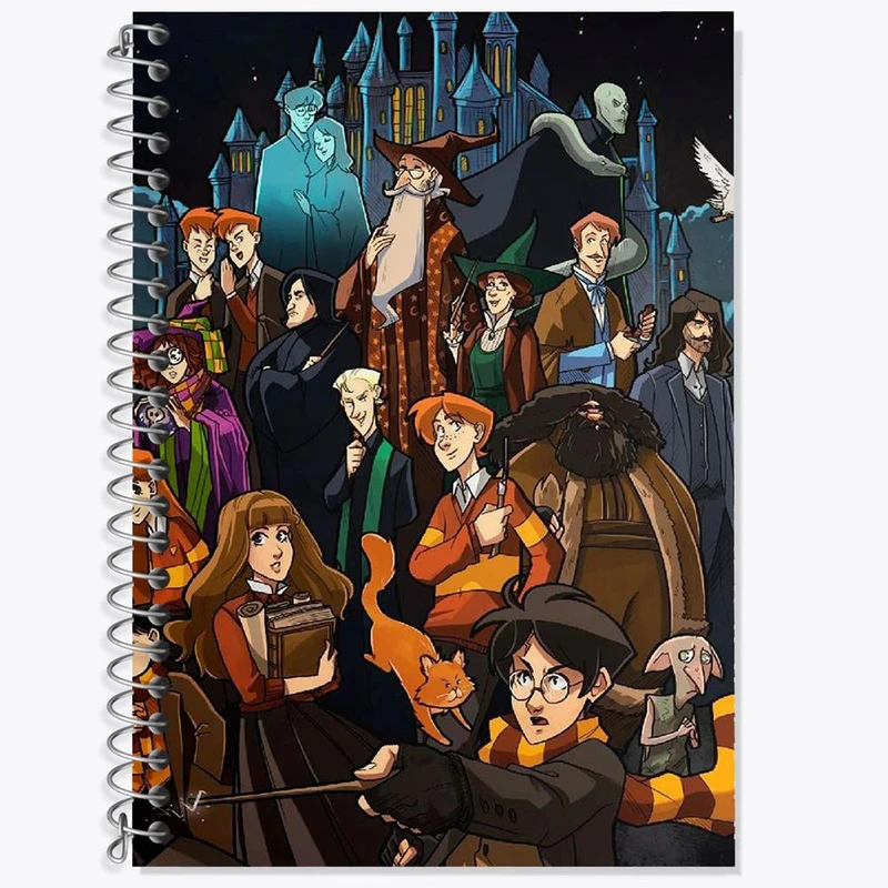 دفتر لغت 50 برگ خندالو مدل هری پاتر کد 24962