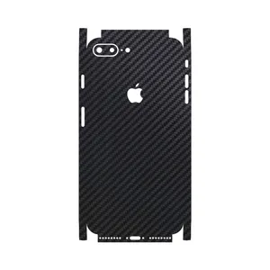 MAHOOT Black-Carbon-Fiber-FullSkin Cover Sticker for Apple iPhone 8 Plus