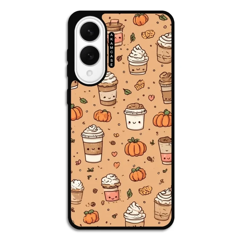 کاور آکام مدل AMC-WSGS25E-PUMPKIN-8 مناسب برای گوشی موبایل سامسونگ Galaxy S25 Edge