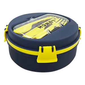 ظرف غذا مدل A124 همراه قاشق و چنگال و چاقو