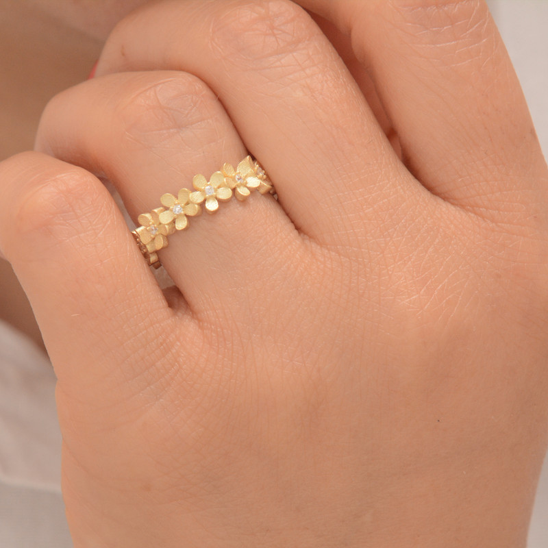 انگشتر طلا 18 عیار زنانه طلای مستجابی کد Z2