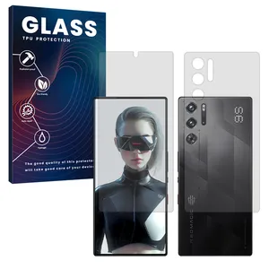 Glass Resistant model transparent Screen Protector Suitable for ZTE Nubia Red Magic 9S Pro Mobile Phone Comes with a back protector