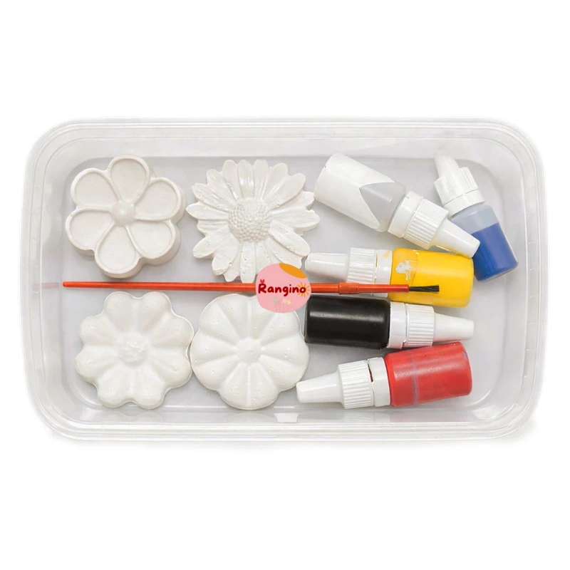 بازی آموزشی رنگ آمیزی رنگینو مدل k99107 طرح گل 