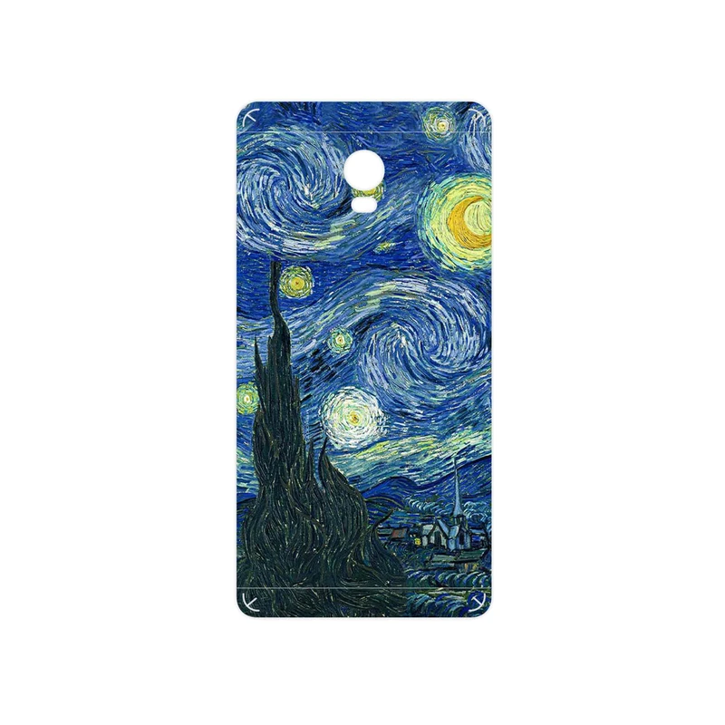 برچسب پوششی ماهوت مدل The Starry Night of van Gogh مناسب برای گوشی موبایل لنوو Vibe P1