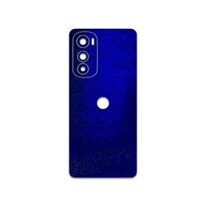 MAHOOT Blue-Holographic Cover Sticker for Motorola Edge 30