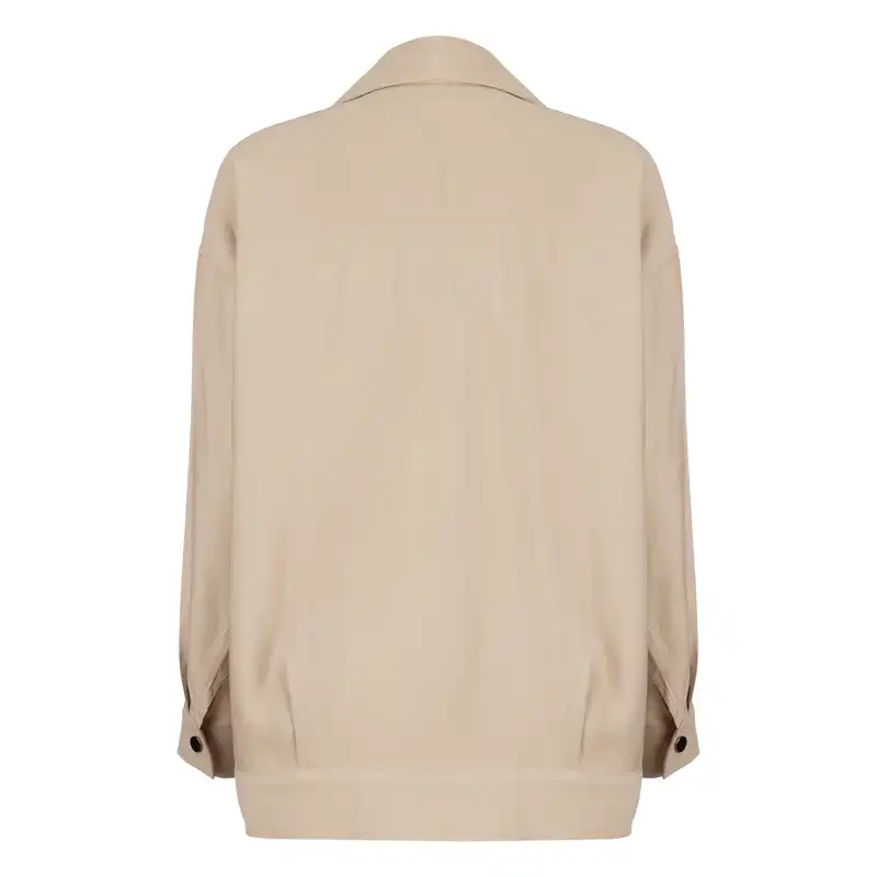 کت زنانه سرژه مدل 232128 رنگ کرم