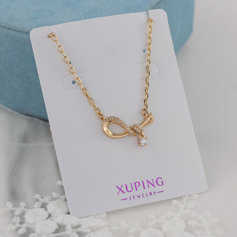 گردنبند زنانه ژوپینگ مدل پاپیون کد oo645