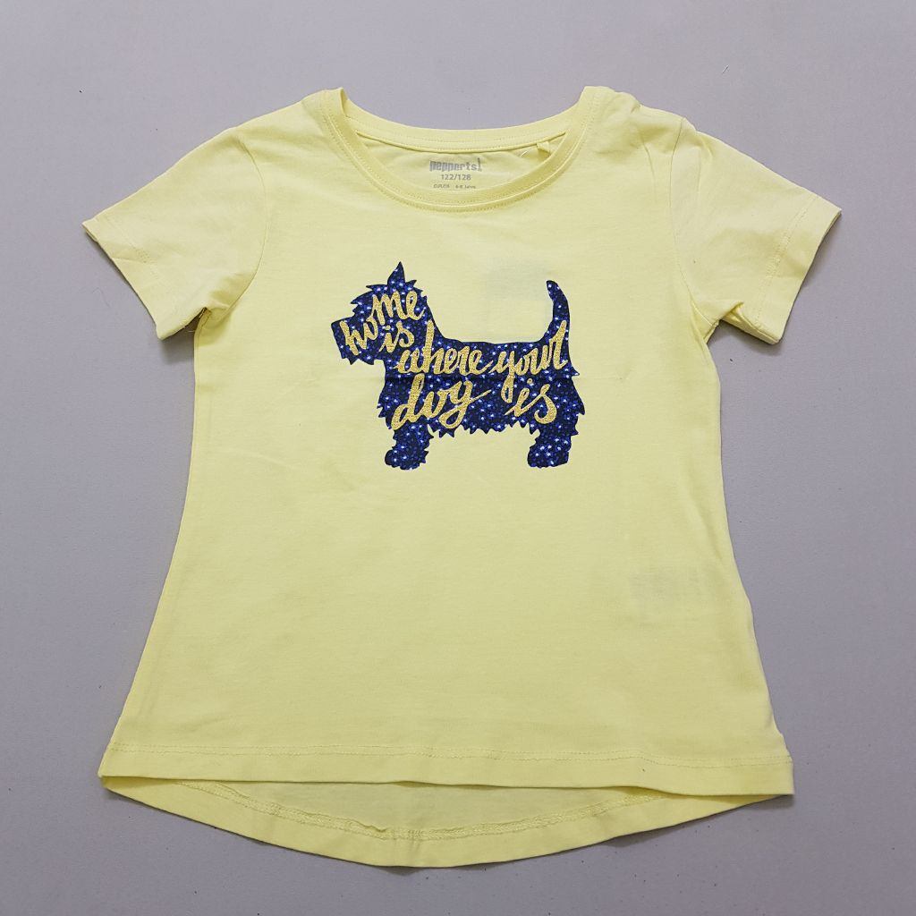 تی شرت آستین کوتاه دخترانه پیپرتس مدل Dog -  - 3