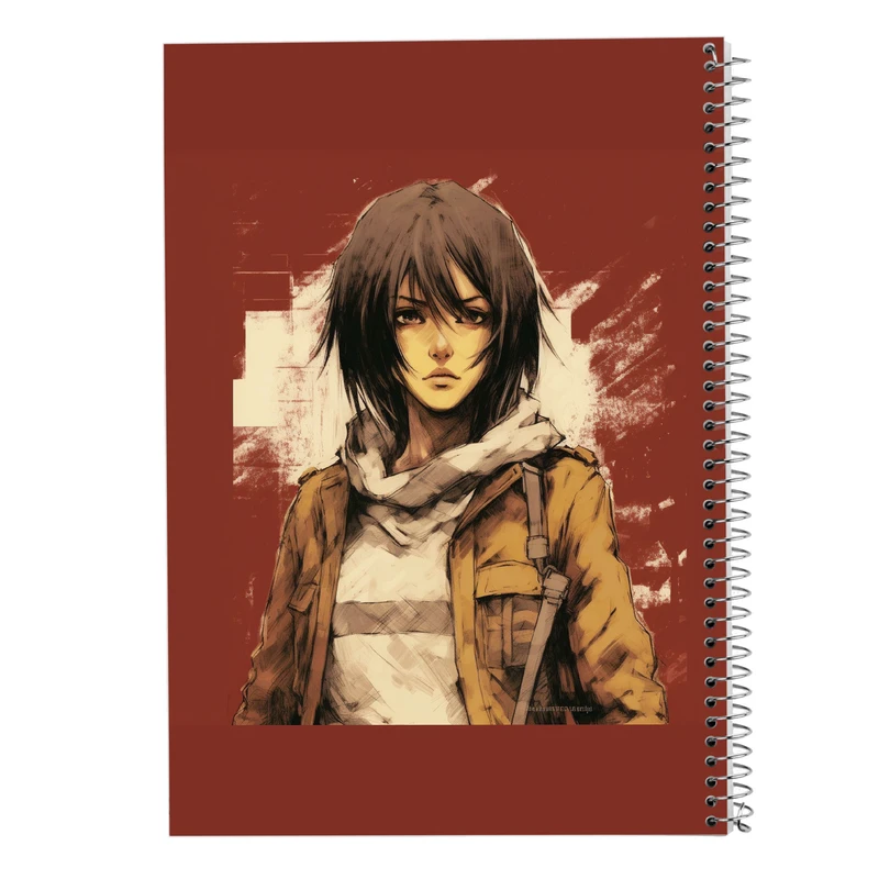 دفتر نت موسیقی 50 برگ مدوپد مدل Attack on Titan کد DF10446