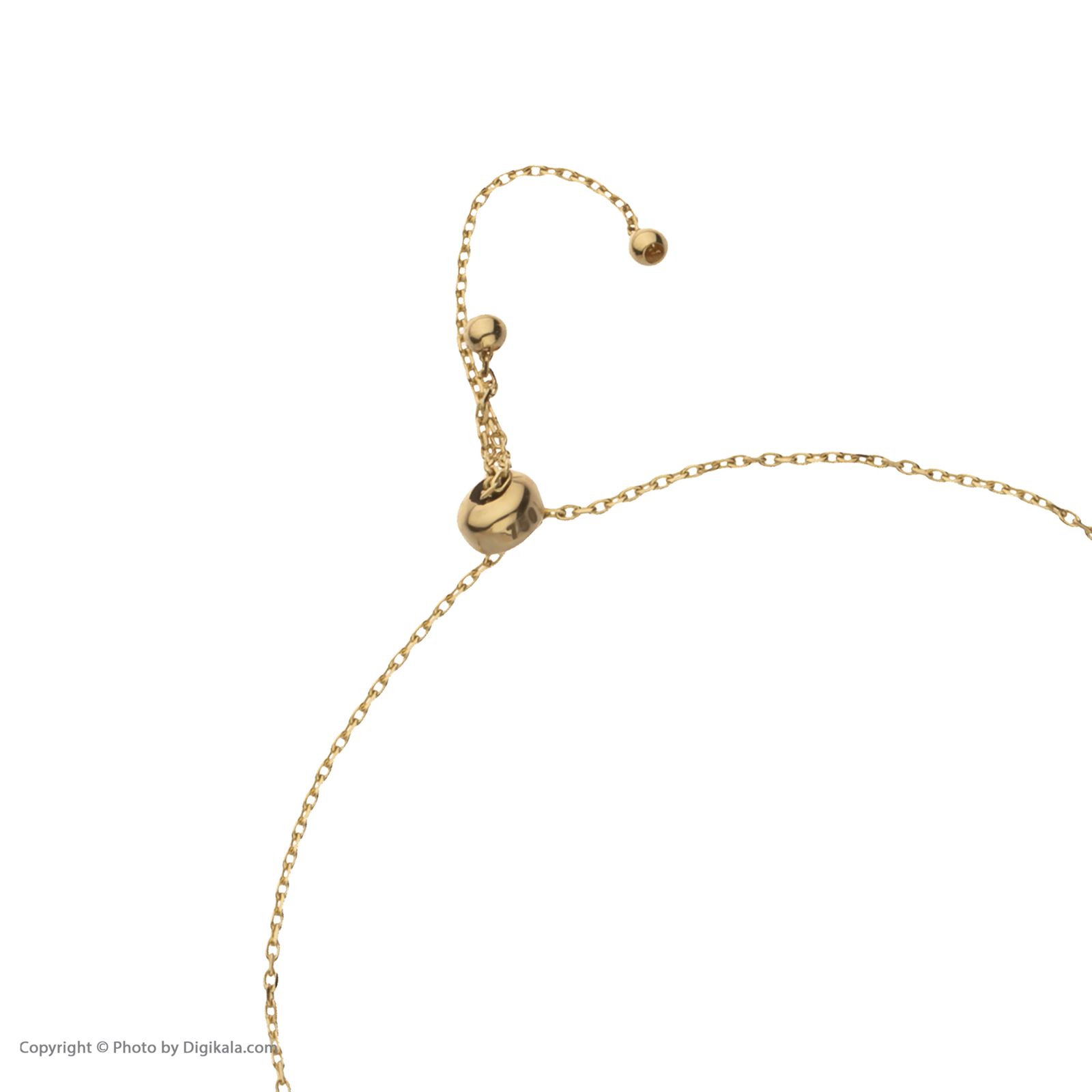 دستبند طلا 18 عیار زنانه مایا ماهک مدل MB1232 -  - 3