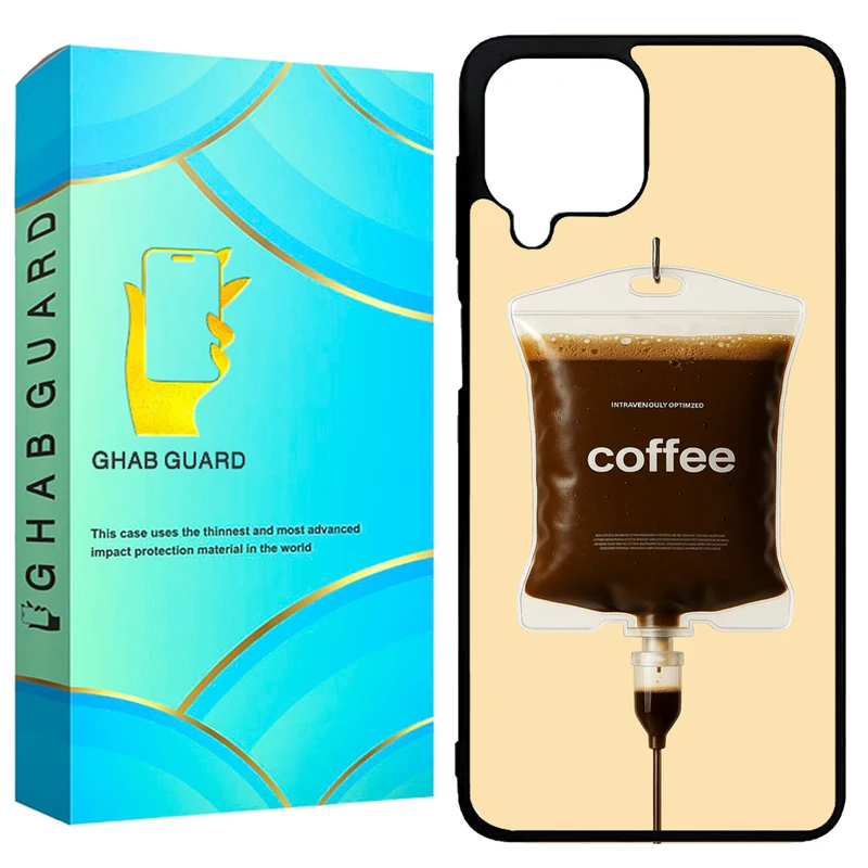 کاور قاب گارد طرح یک واحد قهوه مدل GCHPA224 مناسب برای گوشی موبایل سامسونگ Galaxy A22 4G / M22 4G / M32 4G