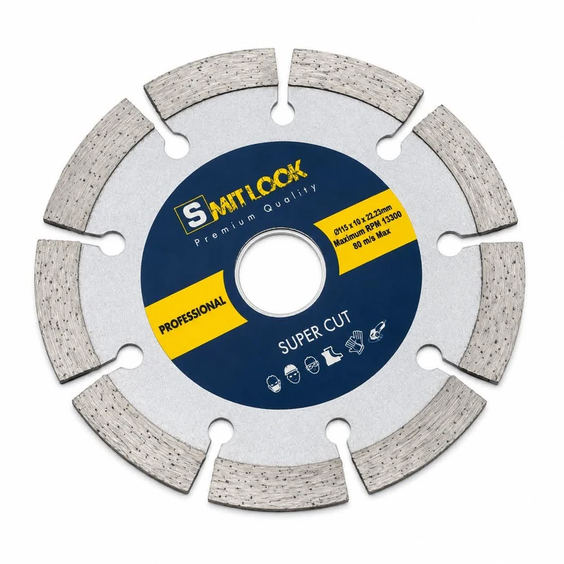 صفحه مینی‌فرز برش گرانیت و سرامیک اسمیت مدل SUPER CUT-115MM، سایز 115 میلی‌متر