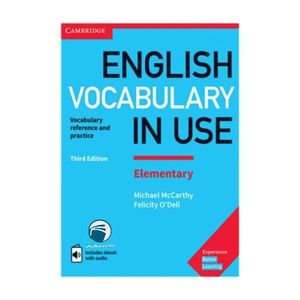 کتاب English vocabulary in use elementary اثر Michael McCarthy and Felicity ODell انتشارات دنیای زبان
