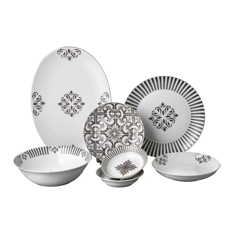 سرویس غذاخوری 26 پارچه 6 نفر مقصود مدل میسن