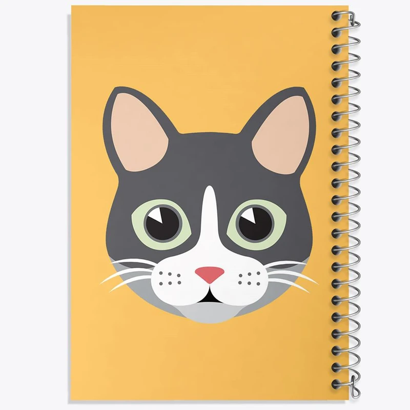 دفتر نقاشی 50 برگ خندالو مدل گربه کد 5010