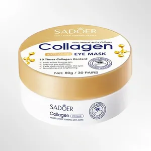 ماسک زیر چشم سادور مدل کلاژن مناسب برای انوع پوست وزن 80 گرم بسته ۶۰ عددی