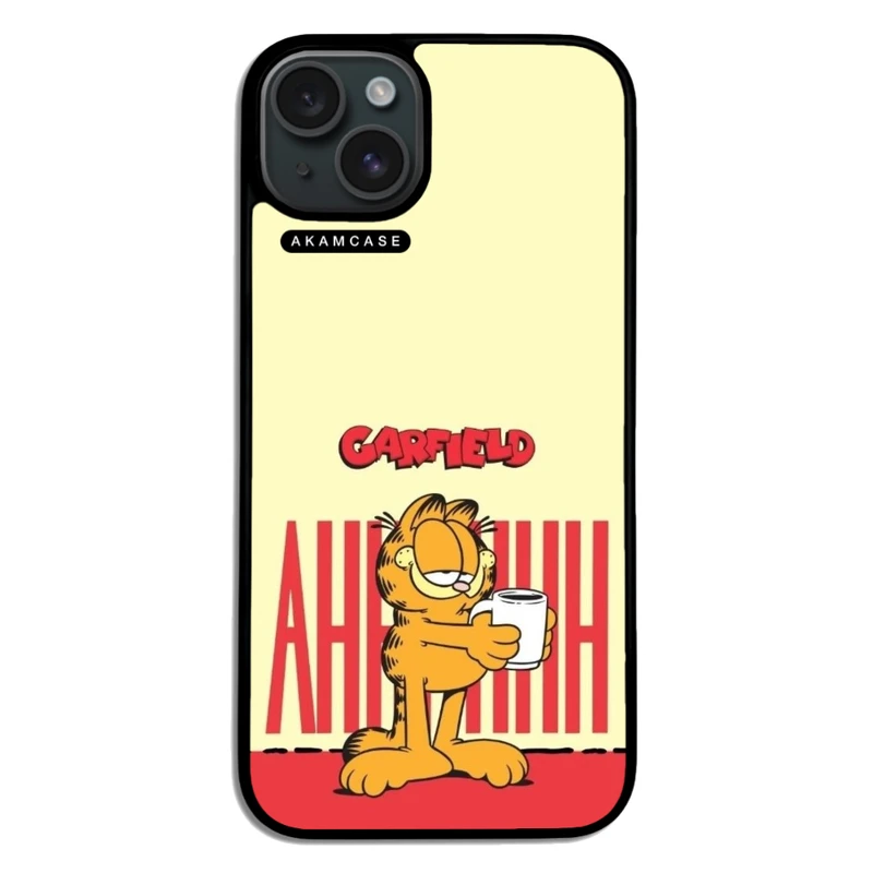 کاور آکام مدل AMC-WA15PLUS-GARFIELD12 مناسب برای گوشی موبایل اپل iPhone 15 Plus