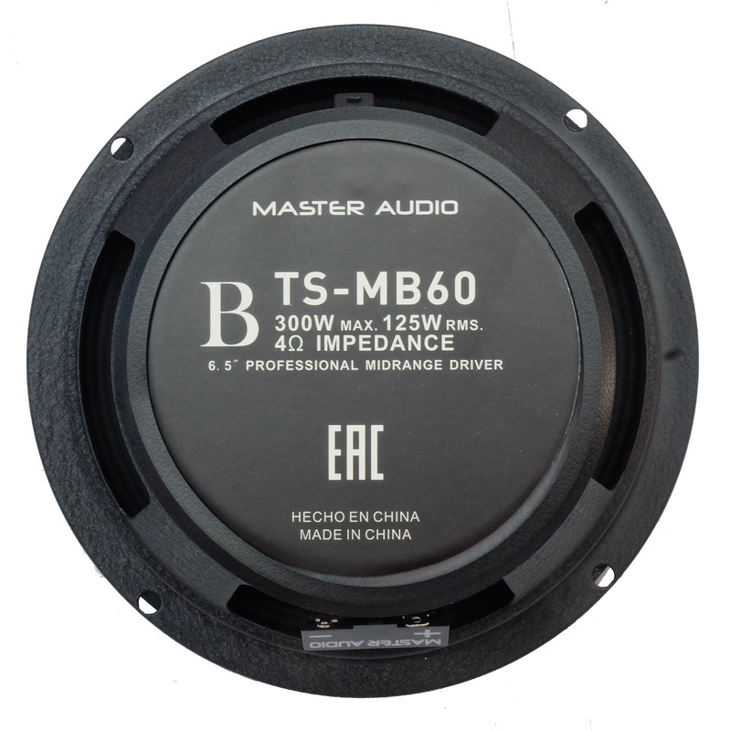 میدرنج خودرو مستر آئودیو مدل TS-MB60 بسته دو عددی