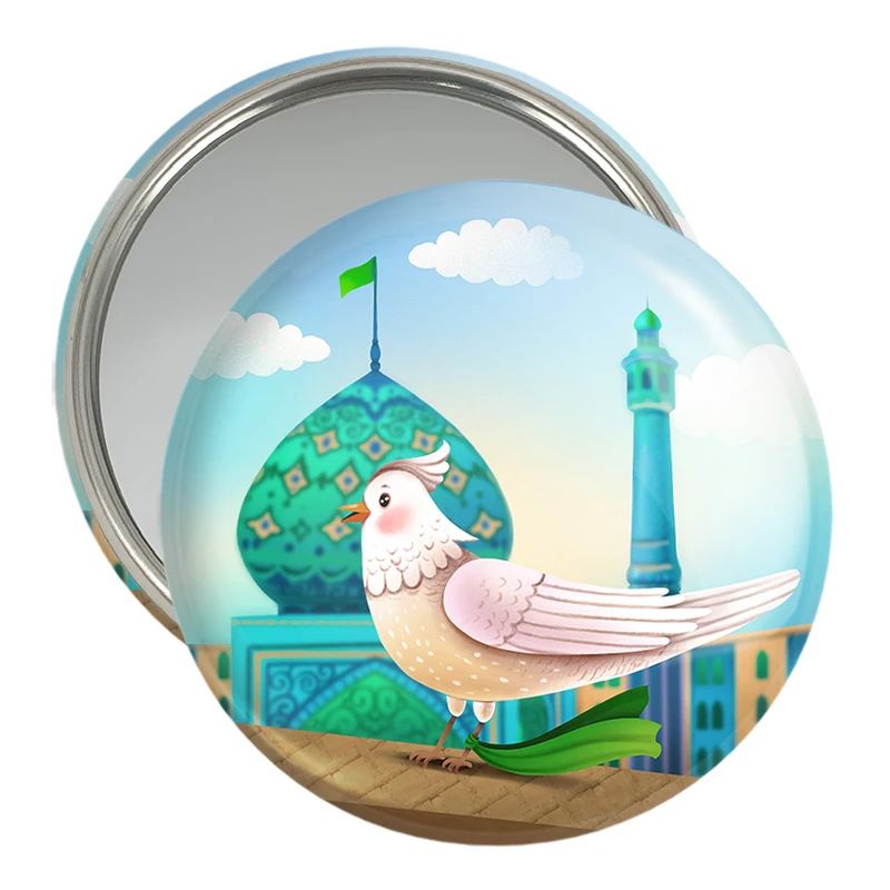 آینه جیبی خندالو مدل نیمه شعبان کودکانه کد 25553