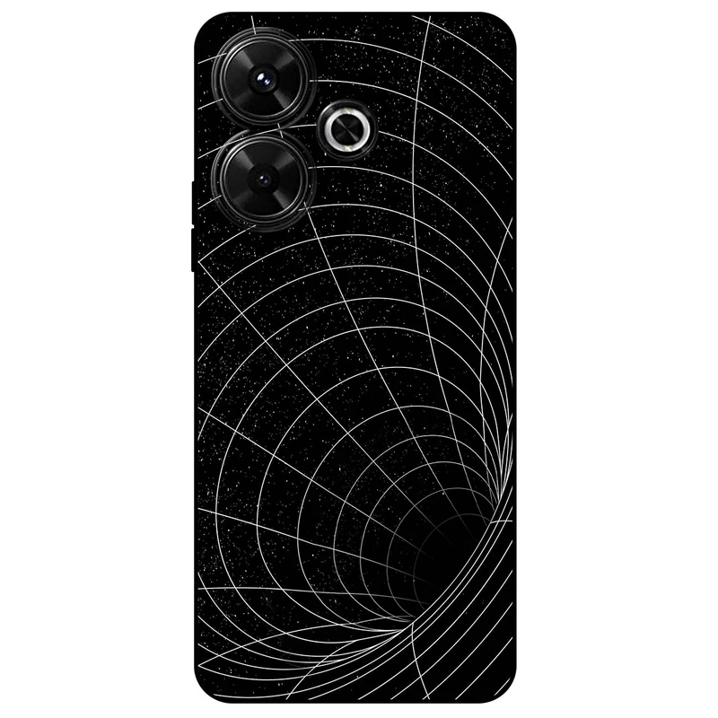 کاور مگافون طرح کرم چاله مدل 8108 مناسب برای گوشی موبایل شیائومی Redmi 13 4G