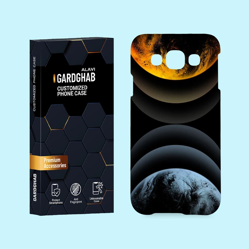 کاور گارد قاب علوی مدل هنری مناسب برای گوشی موبایل سامسونگ Galaxy E5 2015