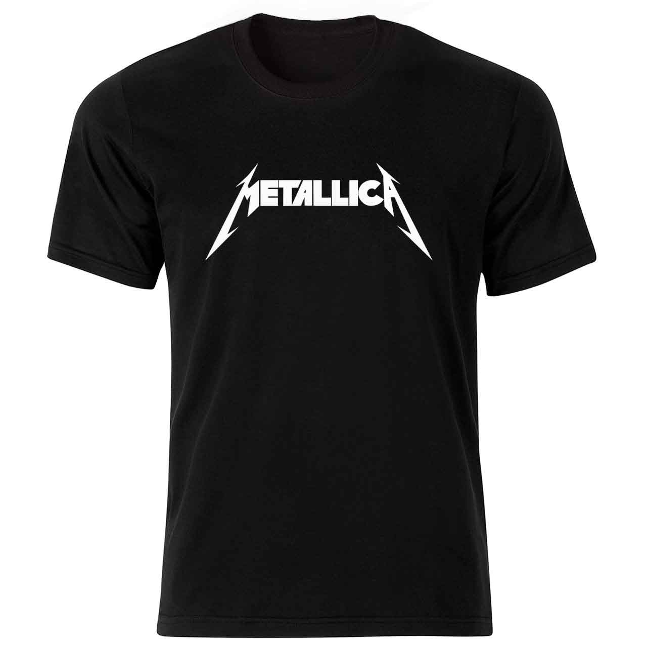 تیشرت آستین کوتاه مردانه طرح METALLICA مدل 53144
