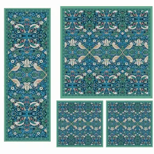 ست رومیزی 4 تکه شمسه نگار مدل SETU5B