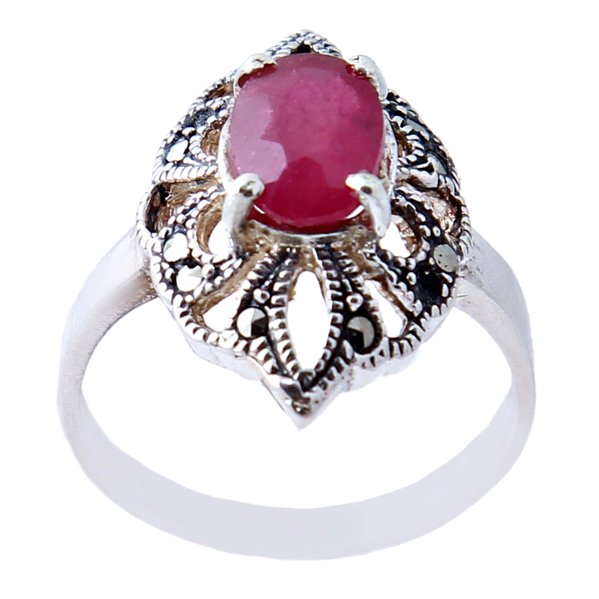 انگشتر نقره زنانه بازرگانی میلادی کد AW_479