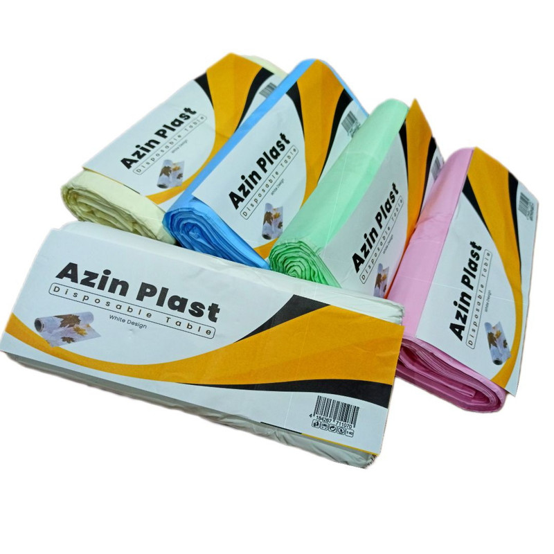 سفره یکبار مصرف آذین پلاست کد 03 وزن 1 کیلوگرم بسته 2 عددی