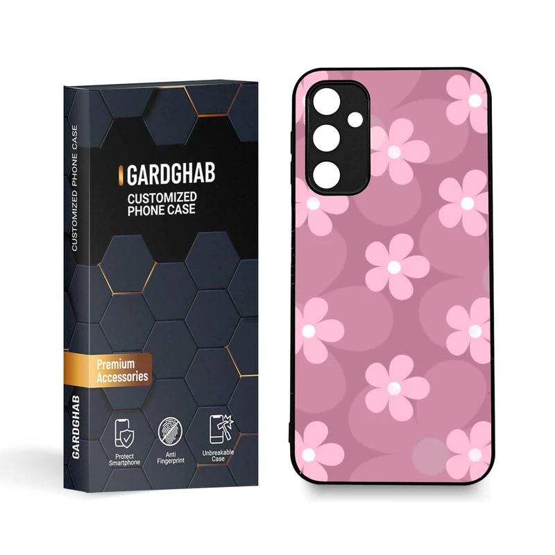  کاور گارد قاب طرح گل مناسب برای گوشی موبایل سامسونگ Galaxy A24 4G
