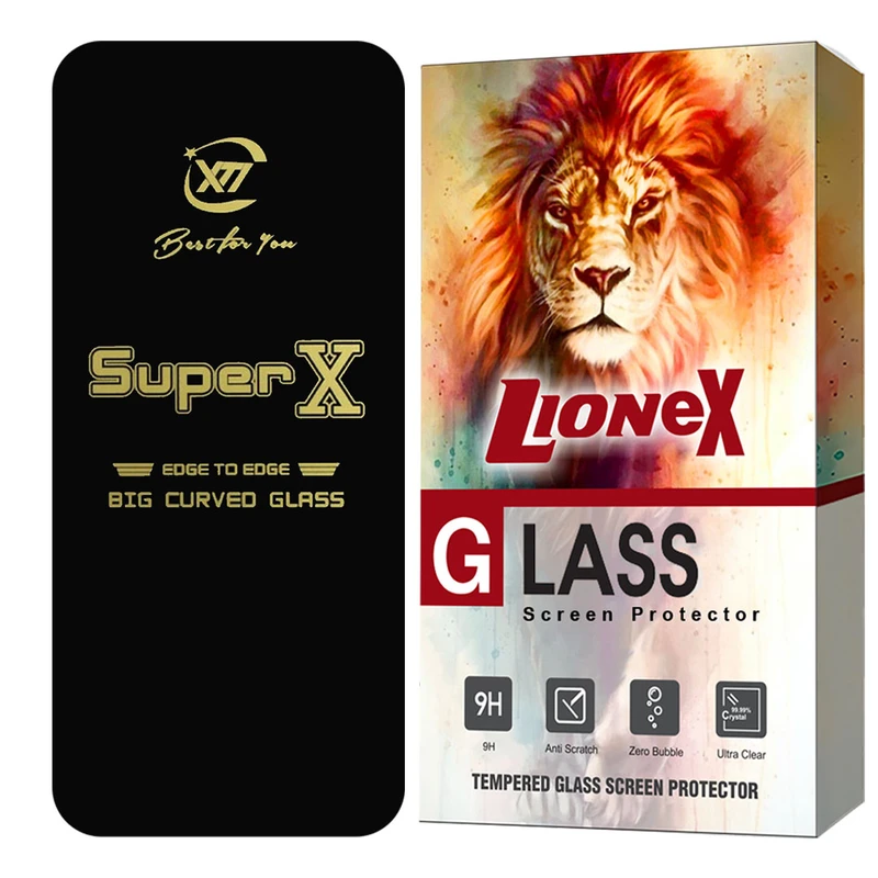 محافظ صفحه نمایش سوپر ایکس لایونکس مدل SUPL30 مناسب برای گوشی موبایل اپل iPhone X /XS / 11 Pro