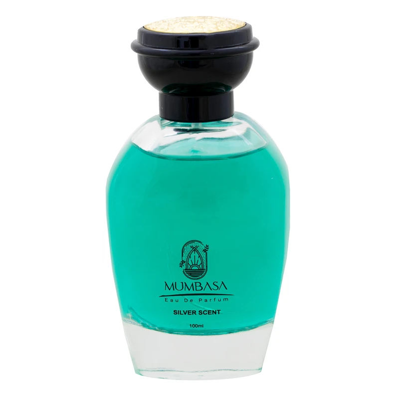 ادو پرفیوم مردانه مومباسا مدل Silver Scent حجم 100 میلی لیتر