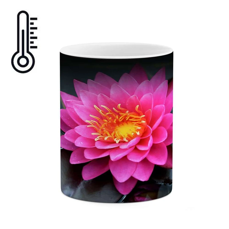 ماگ حرارتی کاکتی مدل گل کد mgh16414