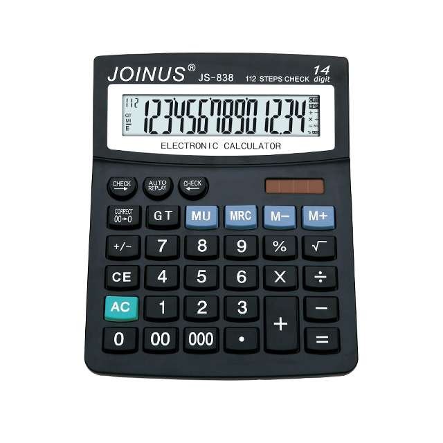 ماشین حساب جوینوس مدل JS-838 ماشین حساب جوینوس مدل JS-838