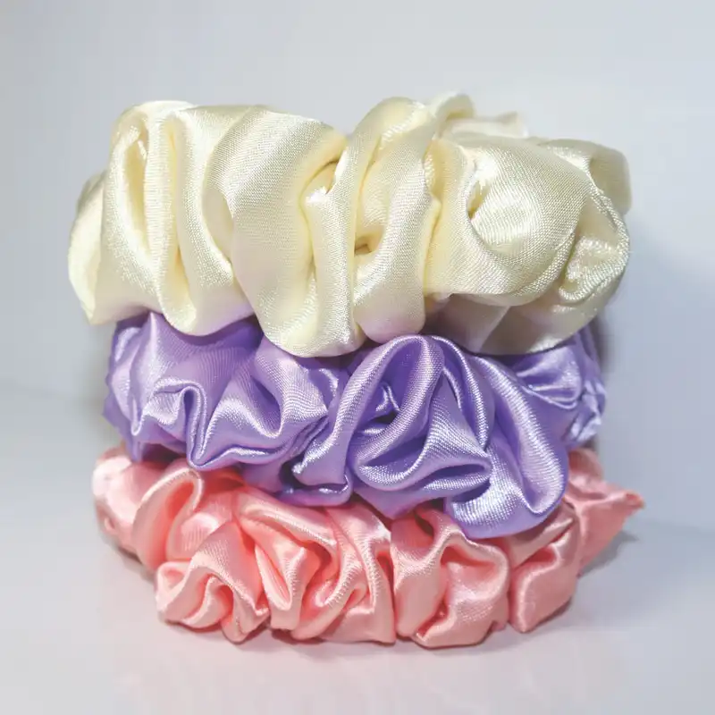 کش مو زنانه مدل اسکرانچی ساتن آیسا