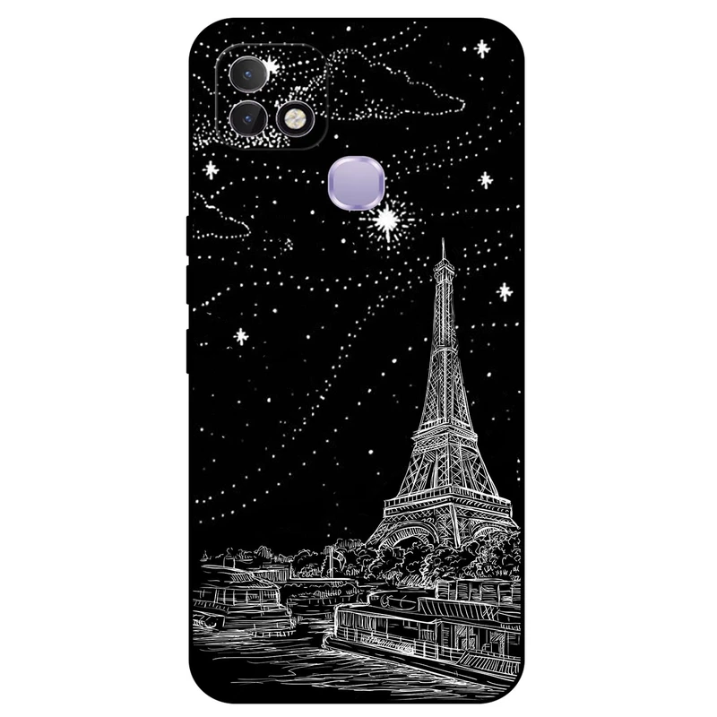 کاور مگافون طرح ایفل مدل 8107 مناسب برای گوشی موبایل اینفینیکس Hot 10i