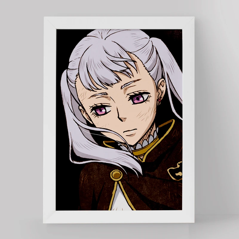 تابلو خندالو طرح نوئل سیلوا انیمه بلک کلاور مدل ستاره ای کد 11735