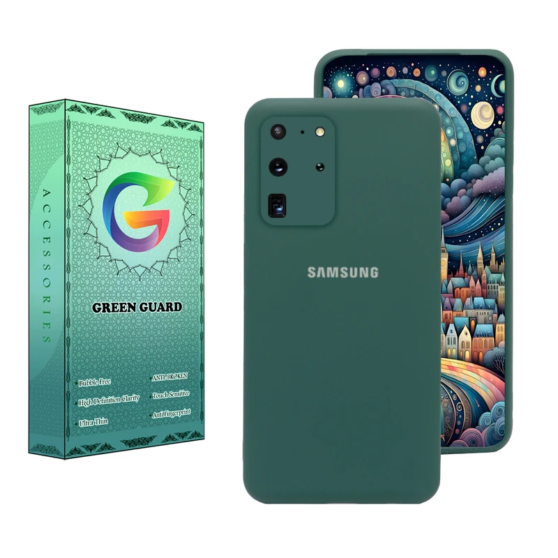 کاور گرین گارد مدل KiLo طرح سیلیکونی مناسب برای گوشی موبایل سامسونگ Galaxy S20 Ultra