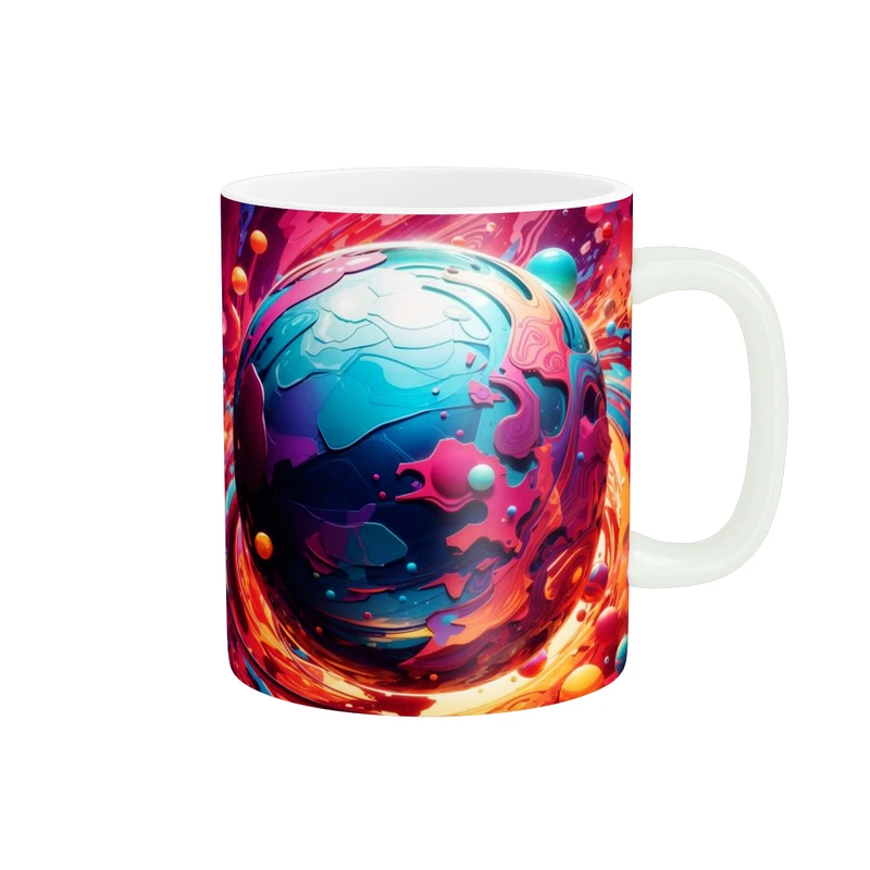 ماگ پاد آفرین طرح کهکشان ها کد 1590