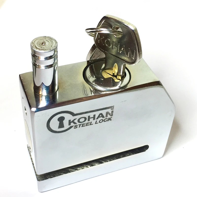 عکس شماره 4 : قفل دیسکی موتورسیکلت کهن مدل 8mm-f