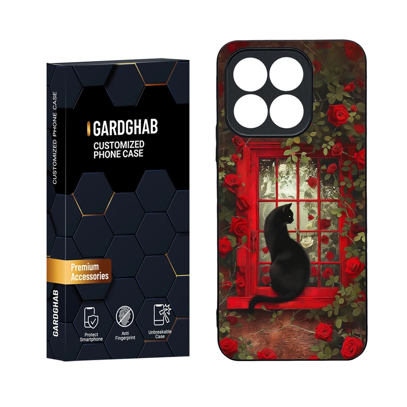 کاور گارد قاب مدل دور ژله ای دخترانه مناسب برای گوشی موبایل آنر Honor X8b 4G
