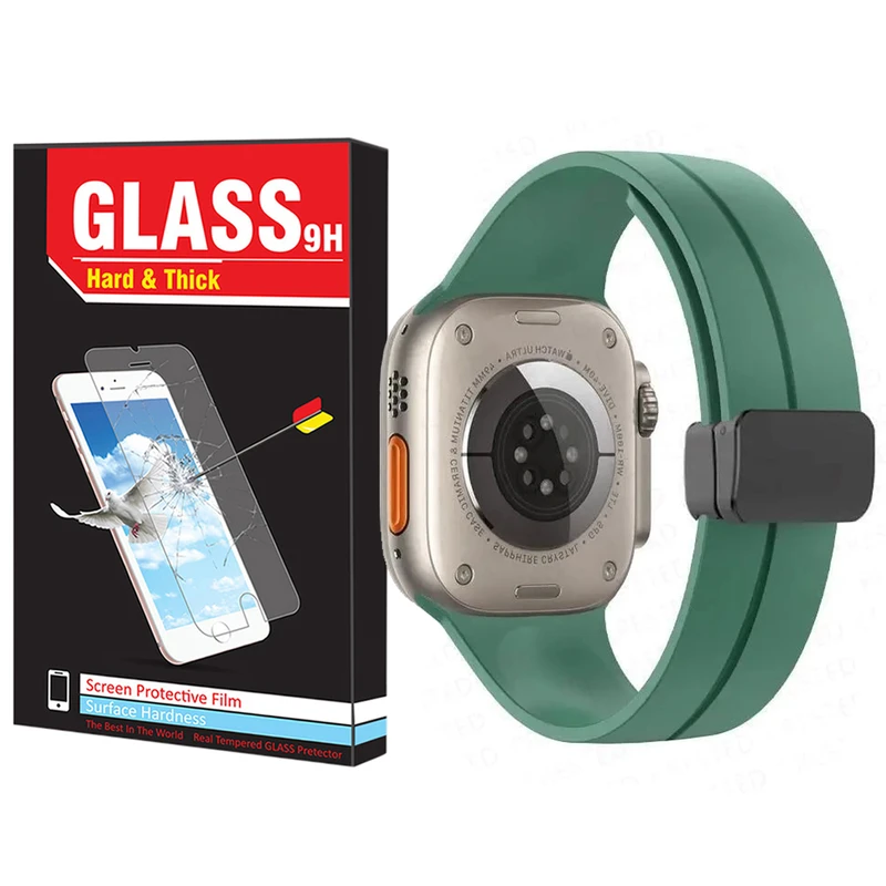 بند هارد اند تیک مدل Magnetic-HT مناسب برای اپل واچ Ultra 49mm / Ultra 2 49mm