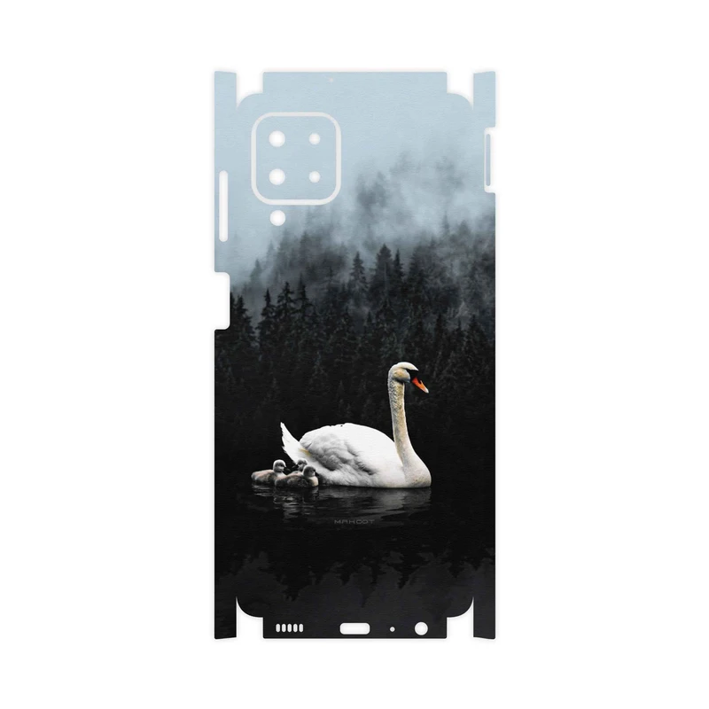 برچسب پوششی ماهوت مدل Swan-Lake-FullSkin مناسب برای گوشی موبایل سامسونگ Galaxy M22